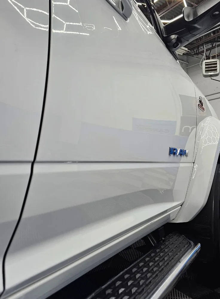 RAM door and rocker after winter cleanup